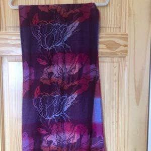 Free with purchase !! Pink Floral Scarf